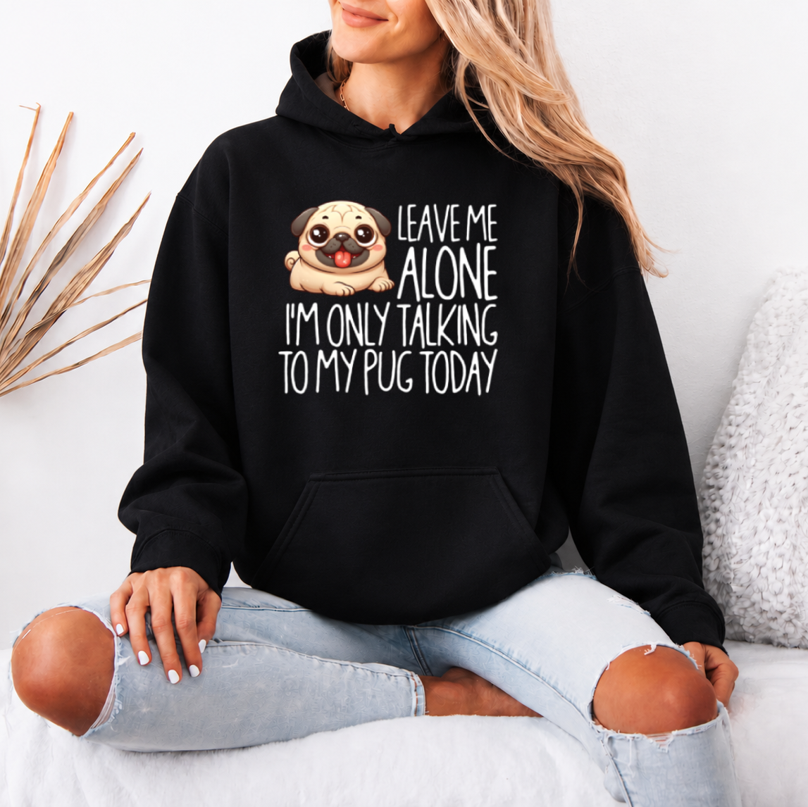 Axel  - Pug Lover Hoodie – Essential Unisex Cotton Sweatshirt