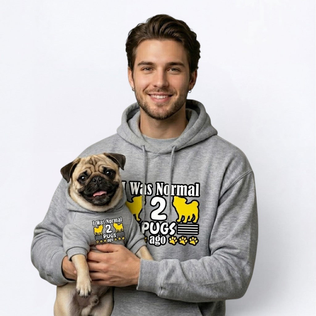 Chester  - Pug Lover Hoodie – Essential Unisex Cotton Sweatshirt