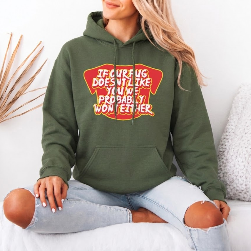 OLie  - Pug Lover Hoodie – Essential Unisex Cotton Sweatshirt