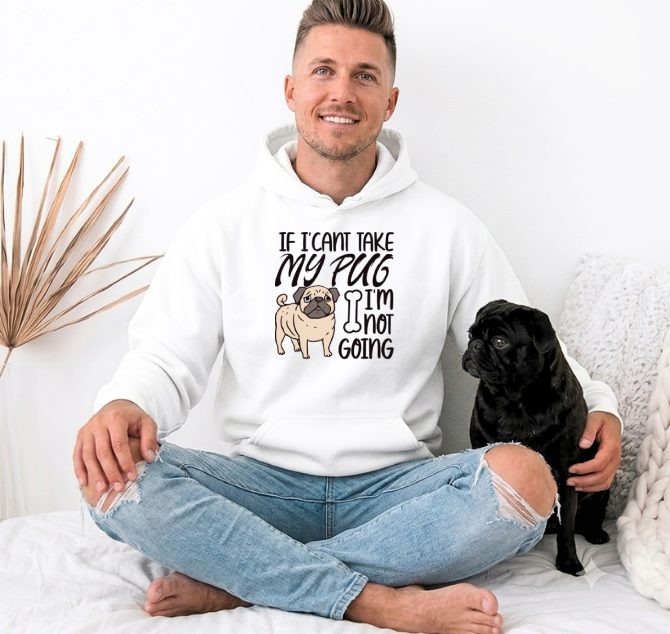 Nala  - Pug Lover Hoodie – Essential Unisex Cotton Sweatshirt