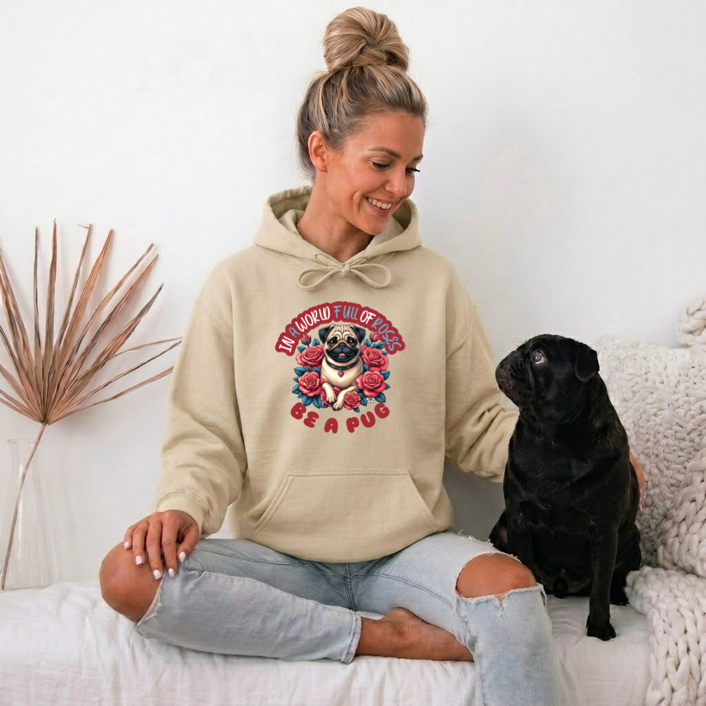 Lilo  - Pug Lover Hoodie – Essential Unisex Cotton Sweatshirt
