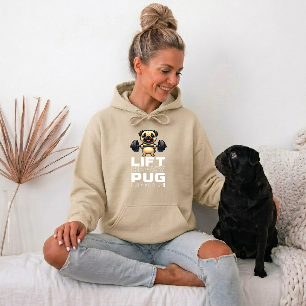 Winnie   - Pug Lover Hoodie – Essential Unisex Cotton Sweatshirt