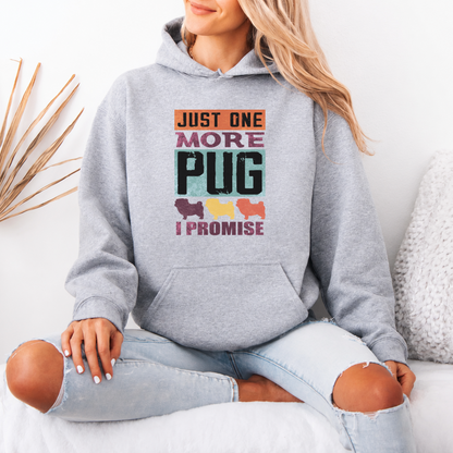 Zara  - Pug Lover Hoodie – Essential Unisex Cotton Sweatshirt