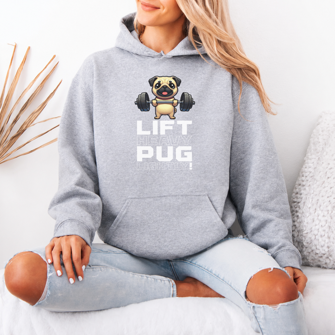 Winnie   - Pug Lover Hoodie – Essential Unisex Cotton Sweatshirt