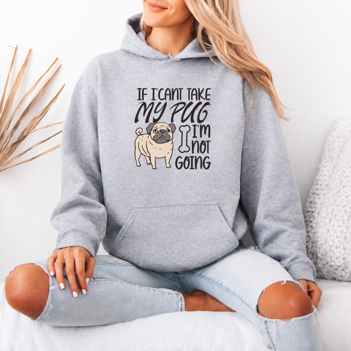 Nala  - Pug Lover Hoodie – Essential Unisex Cotton Sweatshirt