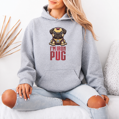 Thor  - Pug Lover Hoodie – Essential Unisex Cotton Sweatshirt