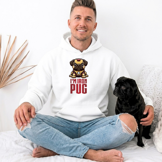 Thor  - Pug Lover Hoodie – Essential Unisex Cotton Sweatshirt