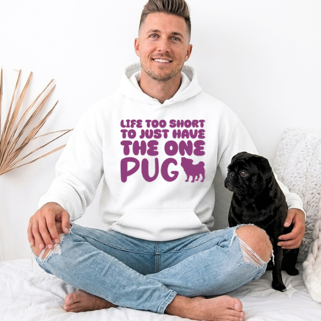 Jack   - Pug Lover Hoodie – Essential Unisex Cotton Sweatshirt