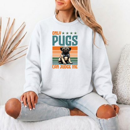 Ace - Unisex Cotton Sweater for Pug Lovers