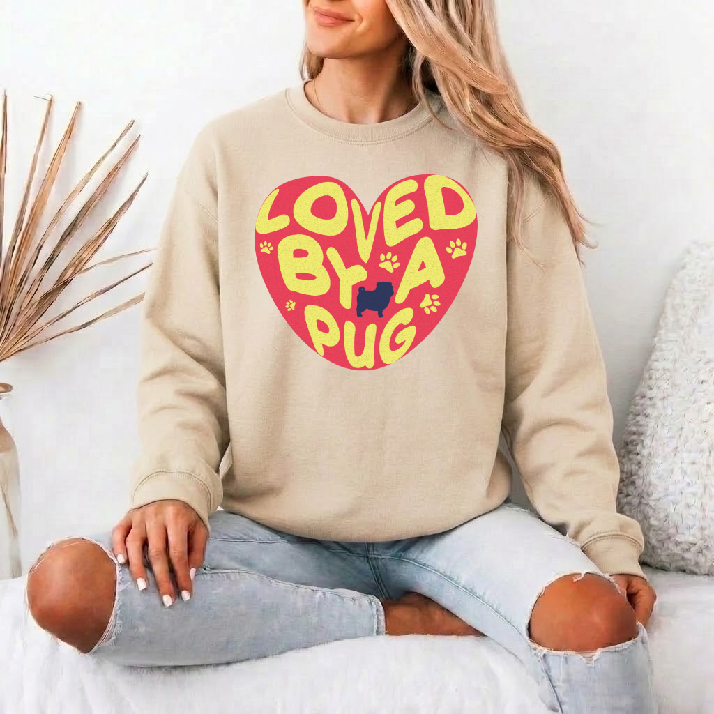 Zara - Unisex Cotton Sweater for Pug Lovers