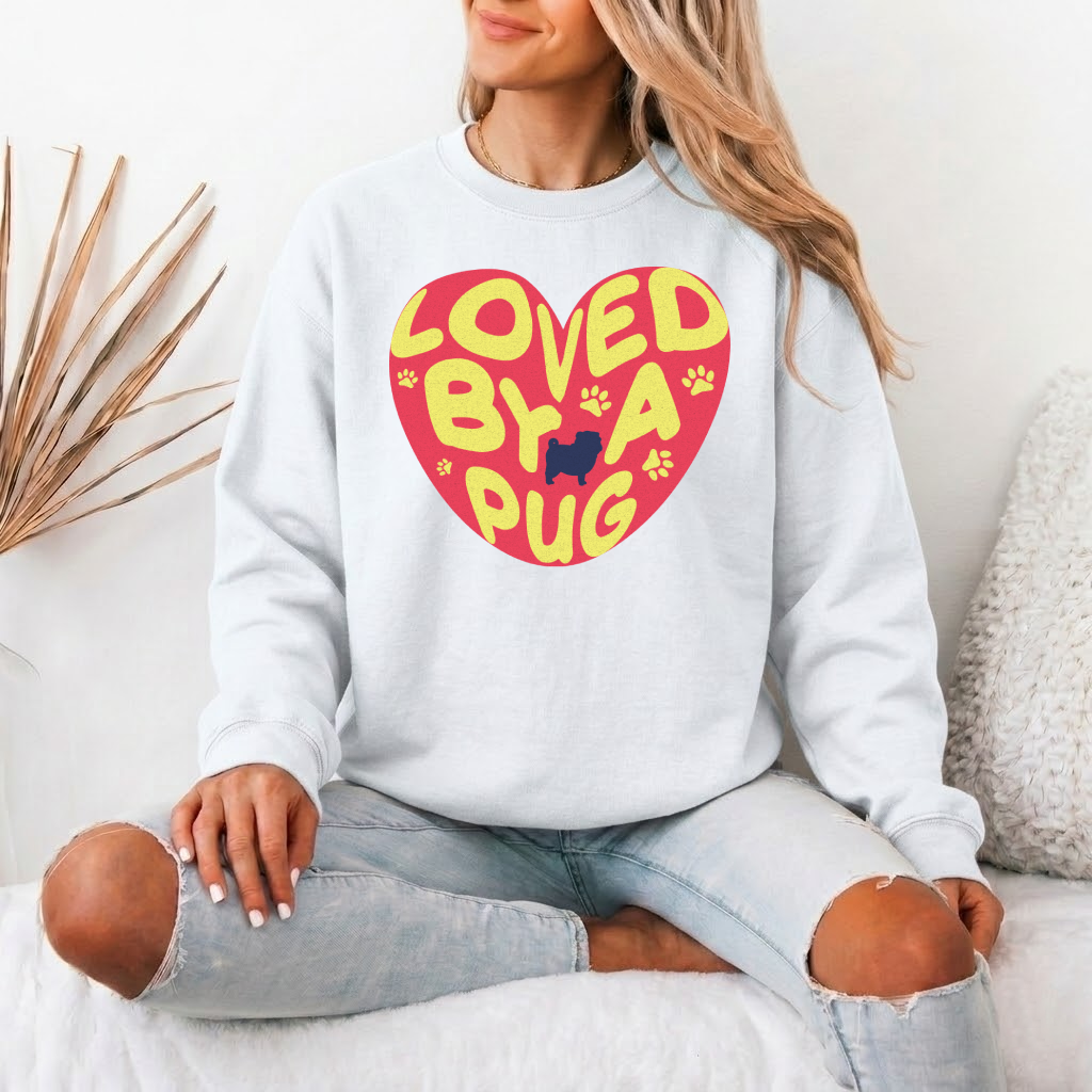 Zara - Unisex Cotton Sweater for Pug Lovers
