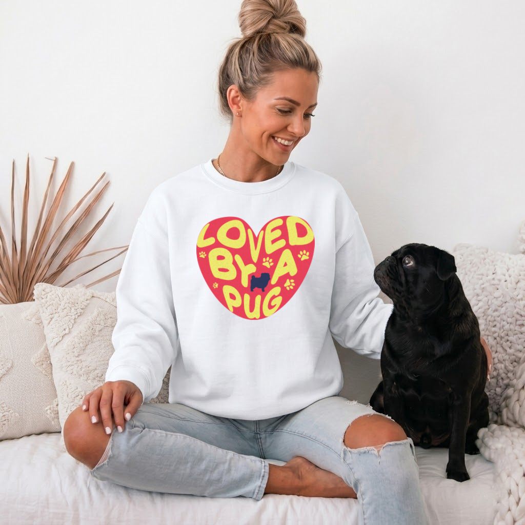 Zara - Unisex Cotton Sweater for Pug Lovers