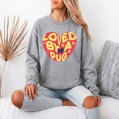 Zara - Unisex Cotton Sweater for Pug Lovers