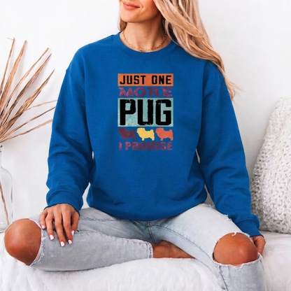 Bear - Unisex Cotton Sweater for Pug Lovers