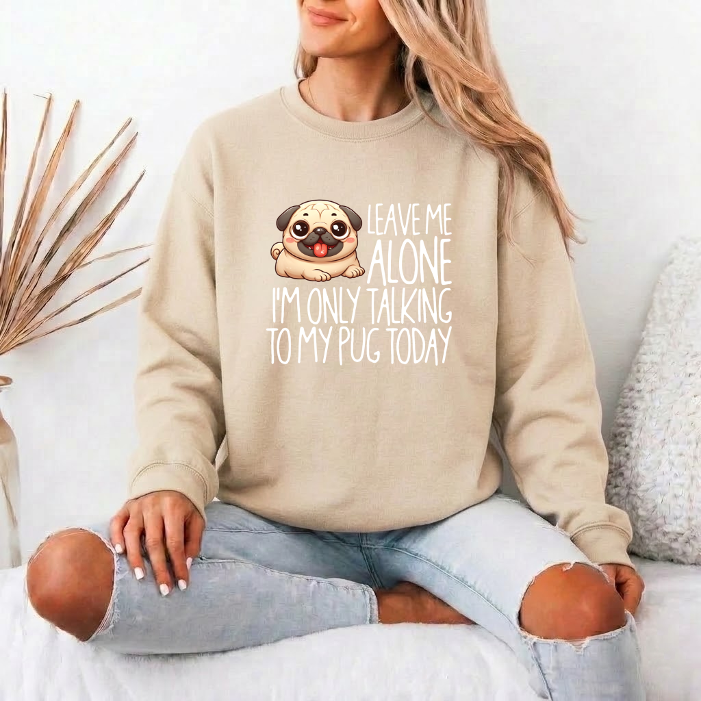 Bronx - Unisex Cotton Sweater for Pug Lovers