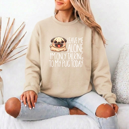 Bronx - Unisex Cotton Sweater for Pug Lovers