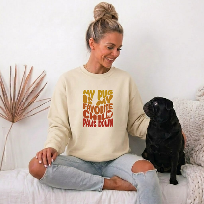 Zara - Unisex Cotton Sweater for Pug Lovers