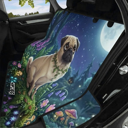 Winnie - Waterproof Pug Car Seat Cover