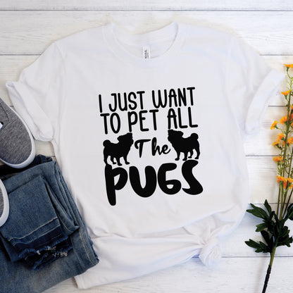 Nori - Unisex Pug T-Shirt – Premium Cotton Dog Lover Tee