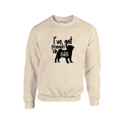 Rosey - Unisex Cotton Sweater for Pug Lovers