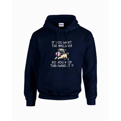 Teddy  - Pug Lover Hoodie – Essential Unisex Cotton Sweatshirt