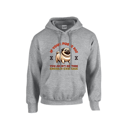 Oliver  - Pug Lover Hoodie – Essential Unisex Cotton Sweatshirt