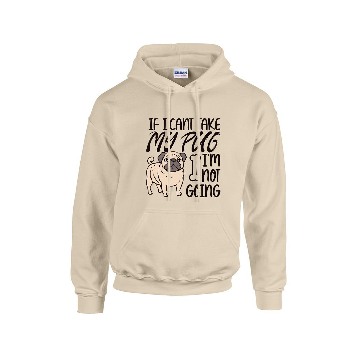 Nala  - Pug Lover Hoodie – Essential Unisex Cotton Sweatshirt