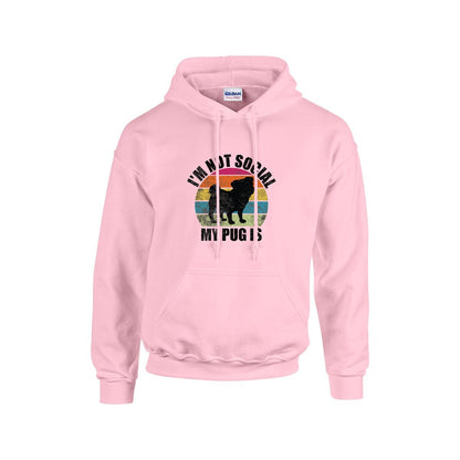 Mochi  - Pug Lover Hoodie – Essential Unisex Cotton Sweatshirt