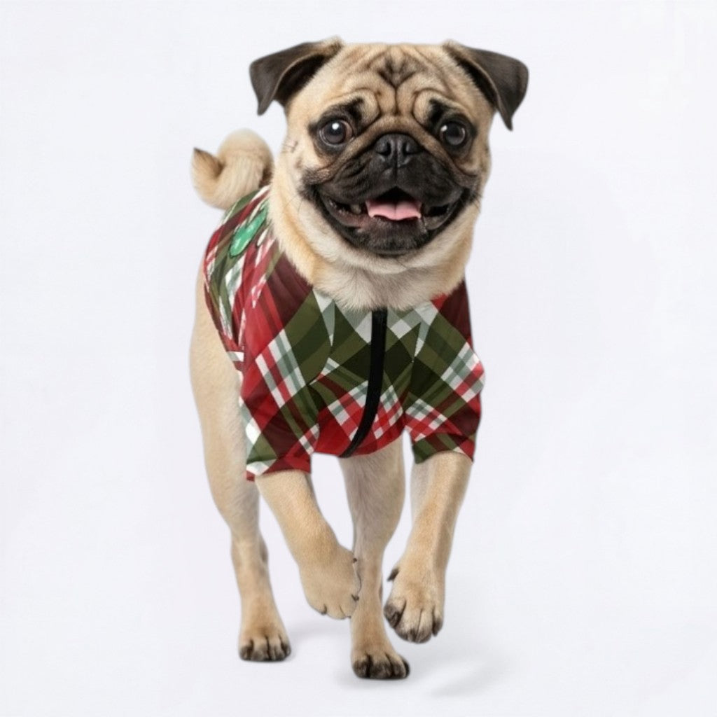 Zara - Pug Zip Up Sweater
