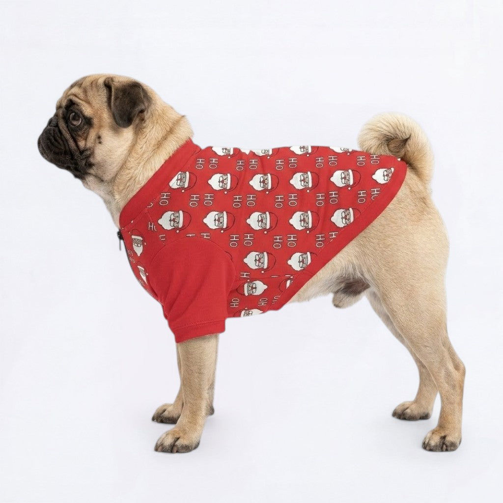 Ruby- Pug Zip Up Sweater