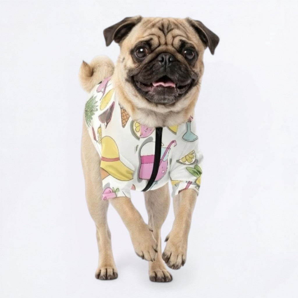 Atlas  - Pug Zip Up Sweater