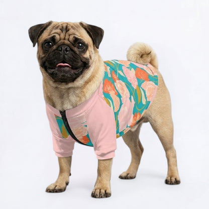 Nyla - Pug Zip Up Sweater